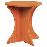 vidaXL Table basse 3 Pièces Brun cire