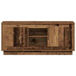 vidaXL Meuble TV Bois Ancien 102 x 35 x 45 cm Bois d'ingénierie