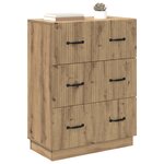 vidaXL Armoire à tiroirs 66 x 34 5 x 87 cm Bois d'ingénierie
