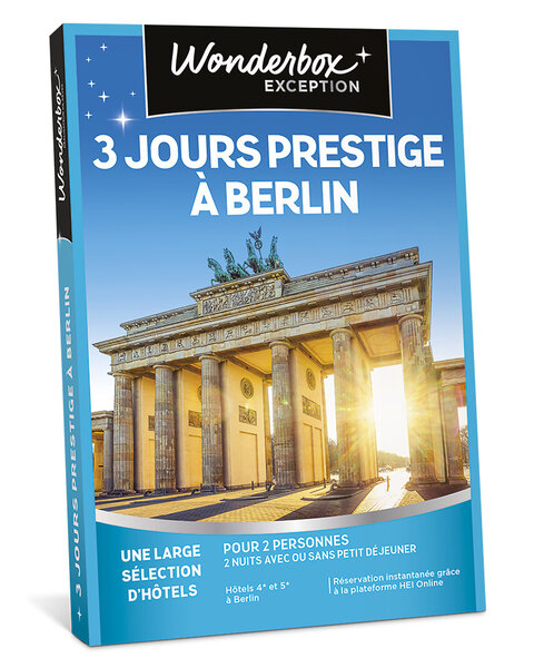 Coffret cadeau - WONDERBOX - 3 jours prestige à Berlin