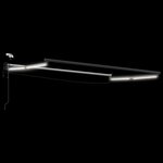 vidaXL Cadre de store rétractable électrique Anthracite 3 5 x 2 m