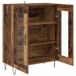 vidaXL Buffet Bois Ancien 69 5 x 34 x 90 cm Bois d'ingénierie