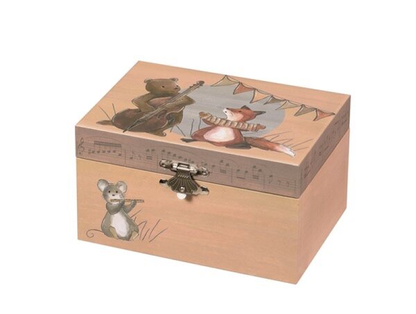 Coffret a bijoux musical - musiciens