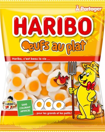 Haribo Bonbons Œufs au Plat