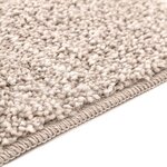 vidaXL Tapis de bain Crème 50 x 80 cm Polypropylène
