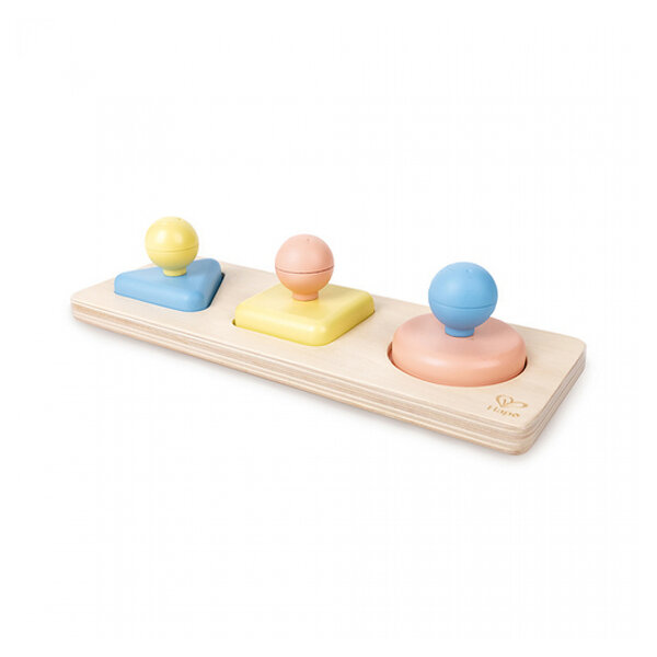 Puzzle trieur de formes Montessori en riz