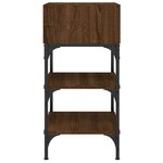 vidaXL Tables de chevet 2 Pièces chêne marron 35x34 5x70 cm