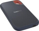Disque dur SSD externe SanDisk Extreme 2To (2000Go) (SDSSDE60) USB 3.1 Type C (Noir)
