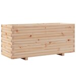 vidaXL Jardinière 110x40x49 5 cm bois de pin massif