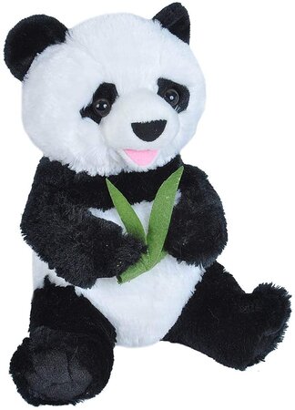 Peluche Panda De 25 Cm Noir Blanc