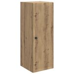 vidaXL Armoire Murale Chêne artisanal 33 x 34 5 x 90 cm