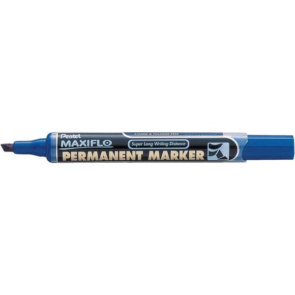 Marqueur permanent maxiflo nlf60 bleu pentel