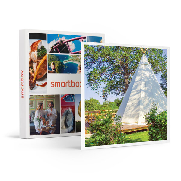 SMARTBOX - Coffret Cadeau 2 jours insolites en famille dans un tipi près des volcans d'Auvergne -  Séjour