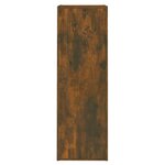 vidaXL Meubles TV 2 Pièces Chêne fumé 30 5x30x90 cm Bois d'ingénierie