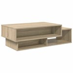 vidaXL Table basse Chêne Sonoma 105 x 50 x 32 5 cm Bois d'ingénierie