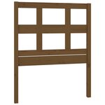 vidaXL Tête de lit Marron miel 105 5x4x100 cm Bois massif de pin