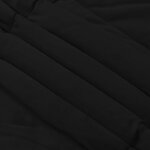vidaXL Duvet complet toute l'année Noir 220 x 240 cm Microfibre