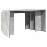 vidaXL Tables gigognes 3 Pièces gris béton bois d'ingénierie