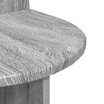 vidaXL Table de chevet Gris Sonoma 40 x 35 5 x 45 5 cm