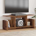 vidaXL Meuble TV Bois ancien 102 x 35 x 45 cm Bois d'ingénierie