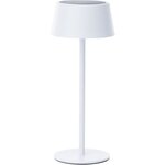 Lampe de table d'extérieur Picco - LED et solaire - Métal et plastique - 5 W - Blanc