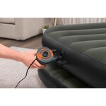 Bestway Lit gonflable 3-en-1 Noir et gris 188x99x25 cm