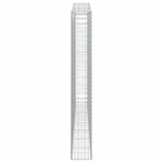 vidaXL Paniers à gabions arqués 6 Pièces 400x30x220/240 cm Fer galvanisé