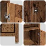 vidaXL Ensemble de meubles salle de bain 3 Pièces bois d'ingénierie