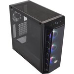 COOLER MASTER MasterBox Dark Mirror Boîtier PC Gaming (ATX, Panneau en verre trempé, 3x120mm ARGB) - Noir