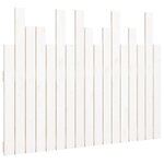 vidaXL Tête de lit murale Blanc 108x3x80 cm Bois massif de pin