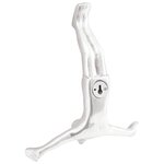 Sculpture vidaXL Argent 22x8x25 cm Aluminium Homme qui tombe