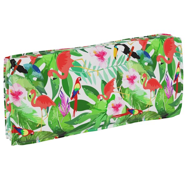 vidaXL Coussin pour palette Tropical Jungle  120 x 50 x 12 cm  en tissu Oxford