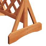 vidaXL Trellis de jardin vertical Orange 48 x 30 x 70 5 cm