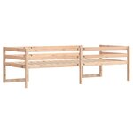 vidaXL Cadre de lit pour enfants 90x190 cm bois de pin massif
