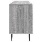 vidaXL Meuble TV Sonoma gris 150 x 31 x 50 cm Bois d'ingénierie