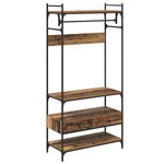 vidaXL Armoire Bois ancien 89 x 39 x 184.5 cm Bois d'ingénierie