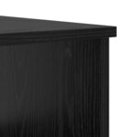 vidaXL Table basse Chêne noir 100 x 50 x 36 cm Bois d'ingénierie