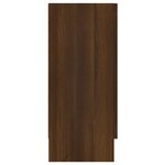 vidaXL Buffet Chêne marron 120x30 5x70 cm Bois d'ingénierie