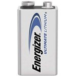 Blister de 1 Pile Ultimate Lithium L522 E-BLOCK 9V ENERGIZER