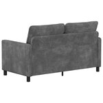 vidaXL Canapé Gris clair 156 x 81 x 87 5 cm Polyester