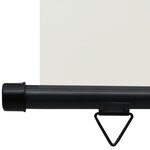 vidaXL Auvent latéral de balcon 175x250 cm Crème