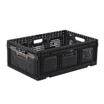 Pack and Move - Bac Rangement Pliable - Charge 20 kg - 40 x 60 x 22 cm - Stockage  Outillage  Bricolage - Rangement Facile - Robuste - 46L