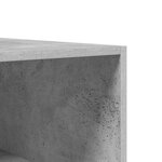 vidaXL Garde-robe Gris béton 50x50x200 cm Bois d'ingénierie