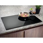 Table de cuisson Induction ELECTROLUX SenseBoil - 4 foyers - L78 x P52cm - 7350 W - Noir