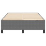 vidaXL Cadre de lit plateforme Gris clair 120 x 190 cm