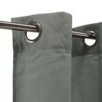 Rideau coton LOOK - Gris carbone - 140x250 cm