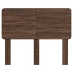 vidaXL Tête de lit Chêne brun 135 cm Bois d'ingénierie