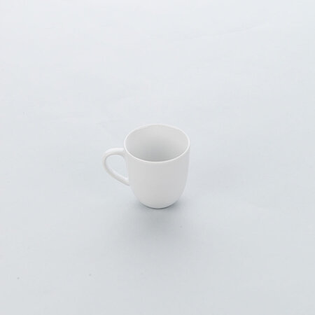 Lot de 6 mugs porcelaine blanc apulia 340 ml - stalgast -  - porcelaine x100mm