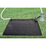 Intex Tapis solaire chauffant PVC 1 2x1 2 m Noir 28685
