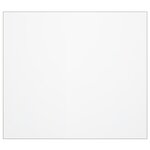 vidaXL Protecteur de table mat 100x90 cm 2 mm PVC